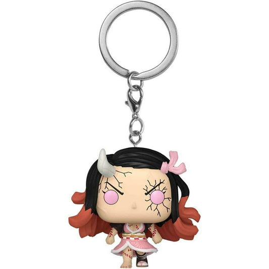 Toys N Tuck:Funko Pocket Pop Keychain - Demon Slayer - Nezuko Kamado,Demon Slayer