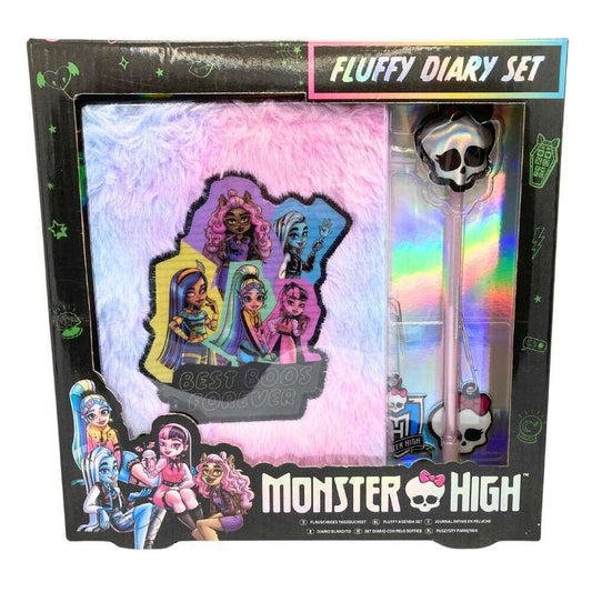 Toys N Tuck:Monster High Fluffy Diary Set,RMS International