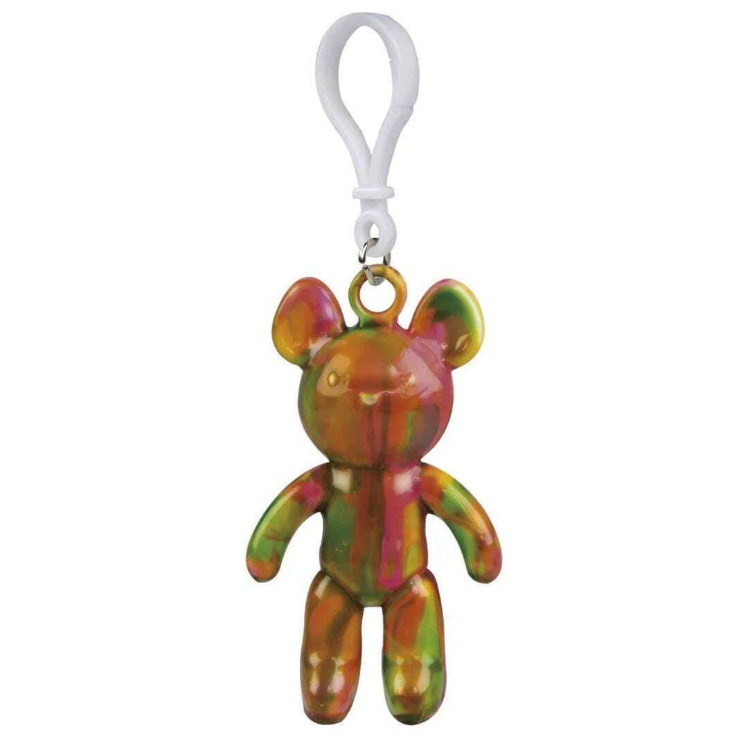 Toys N Tuck:Marble Bear - Marble Pouring Keyring Kit,Craft Hub