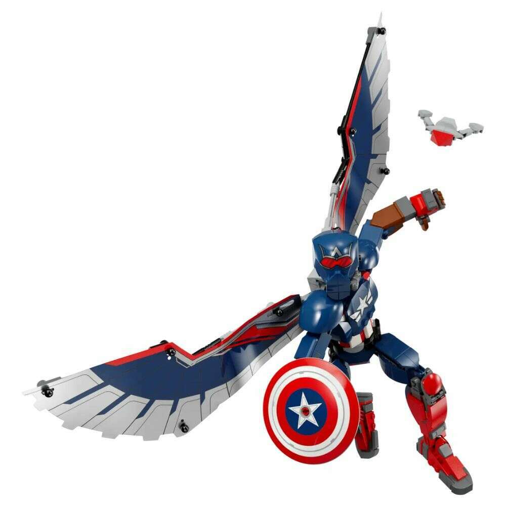 Toys N Tuck:Lego 76296 Marvel New Captain America Construction Figure,Lego