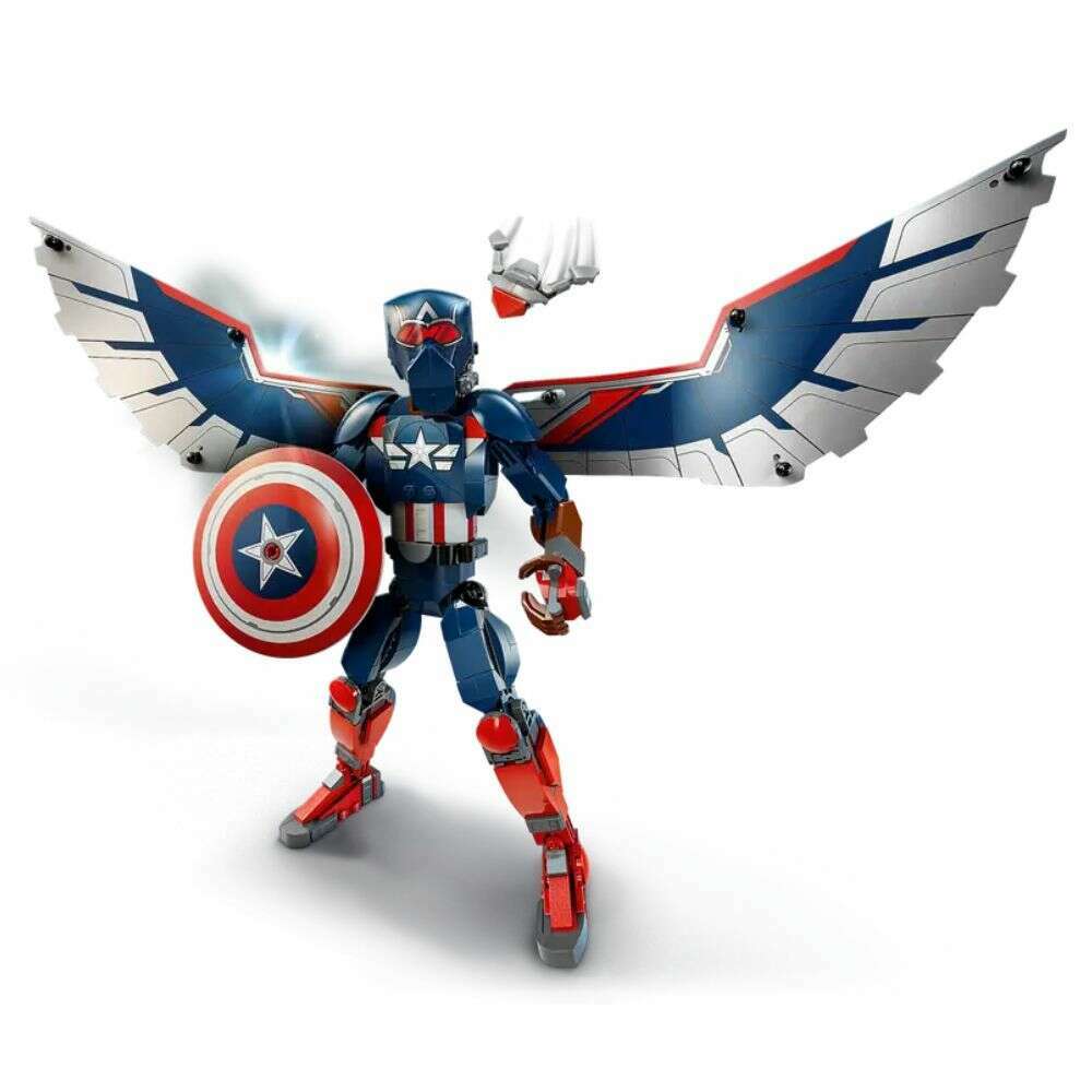 Toys N Tuck:Lego 76296 Marvel New Captain America Construction Figure,Lego