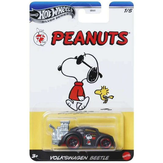 Toys N Tuck:Hot Wheels Silver Series Peanuts Volkswagen Beetle JCB81,Hot Wheels