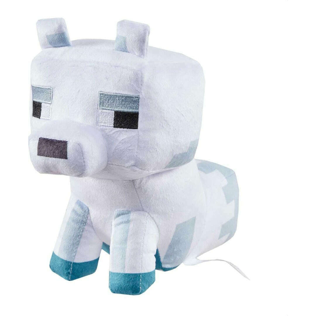 Toys N Tuck:Minecraft 8 Inch Arctic Fox Plush,Minecraft