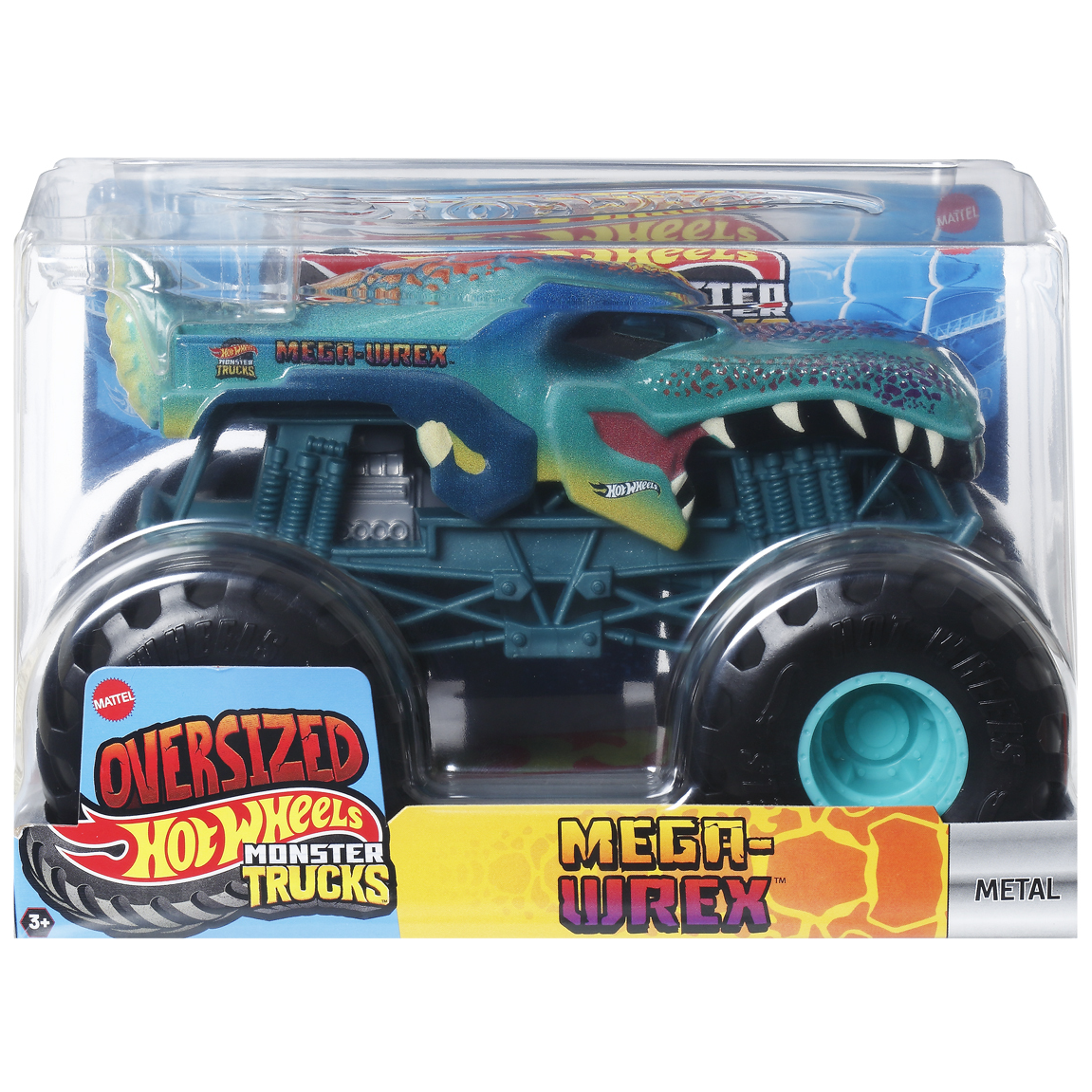 Toys N Tuck:Hot Wheels Monster Trucks Oversized - Mega-Wrex,Hot Wheels