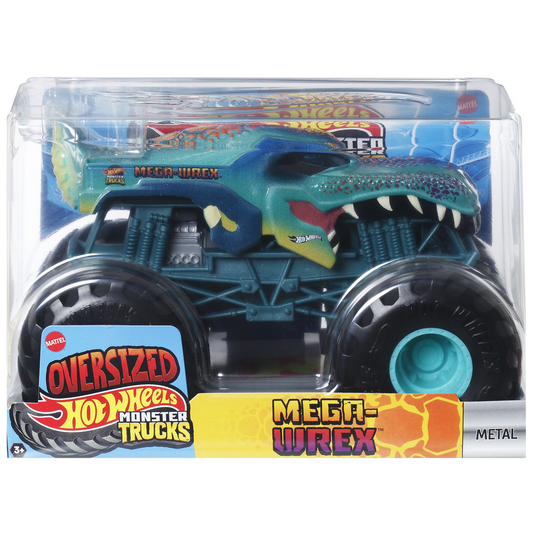 Toys N Tuck:Hot Wheels Monster Trucks Oversized - Mega-Wrex,Hot Wheels