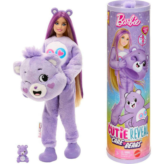 Toys N Tuck:Barbie Cutie Reveal Care Bears Series - Share Bear,Barbie