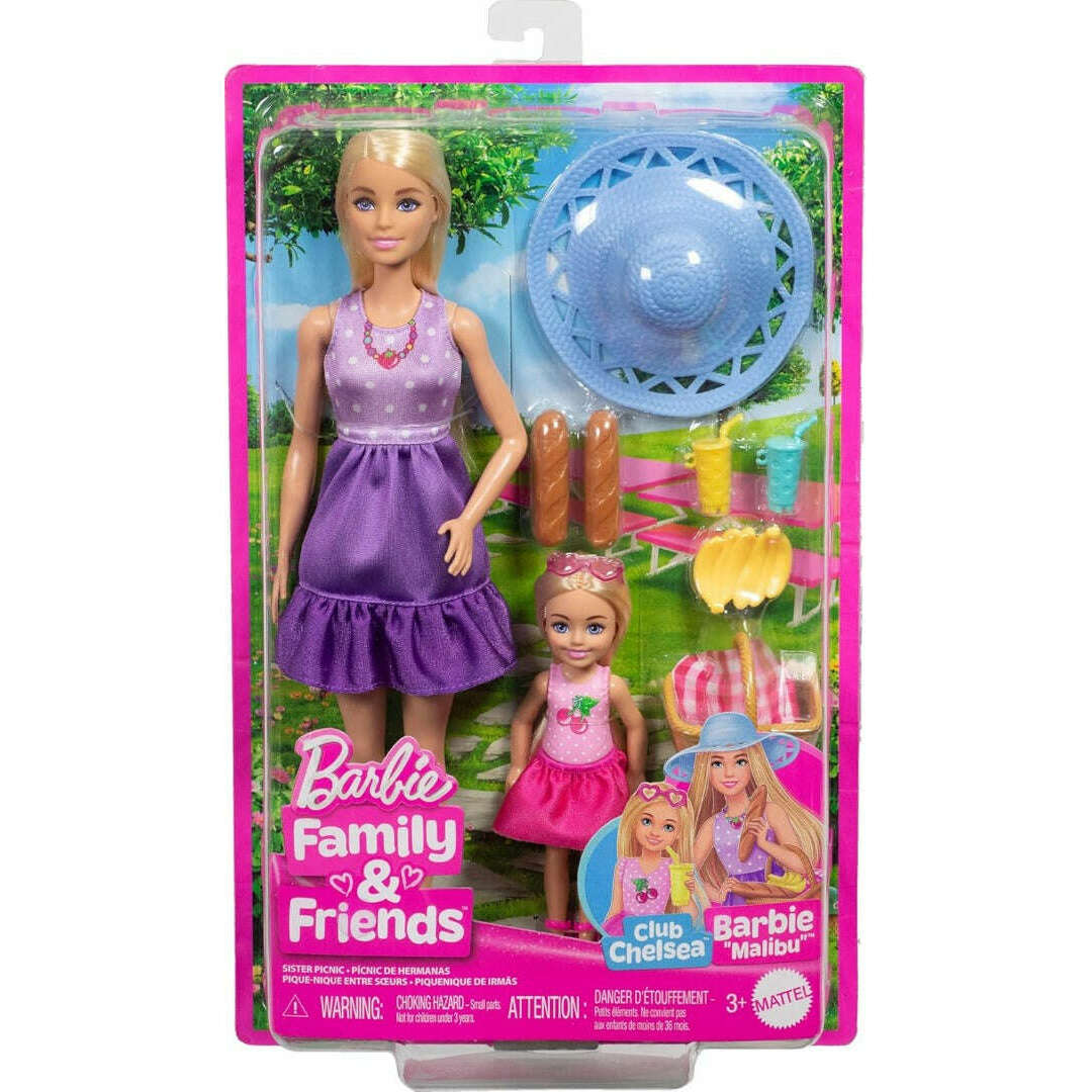 Toys N Tuck:Barbie Family & Friends Sister Picnic Playset,Barbie