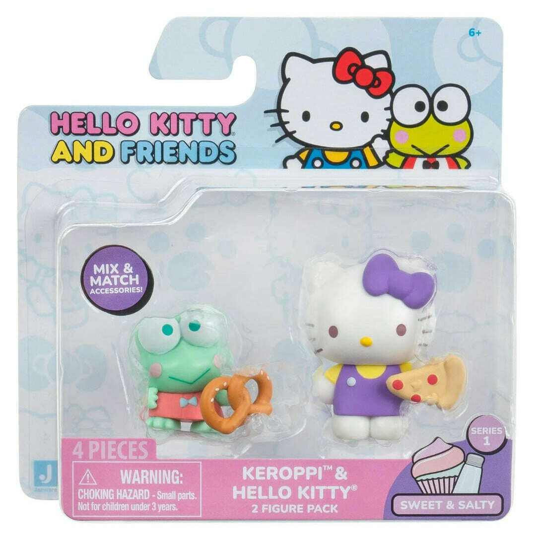 Toys N Tuck:Hello Kitty And Friends Sweet & Salty 2 Figure Pack,Hello Kitty