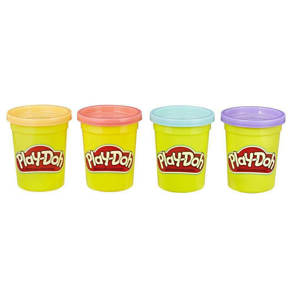 Toys N Tuck:Play-Doh 4-Pack of Cans - Sweet Colours,Play-Doh