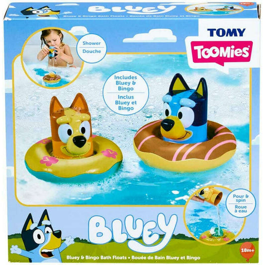 Toys N Tuck:Tomy Toomies Bluey & Bingo Bath Floats,Bluey