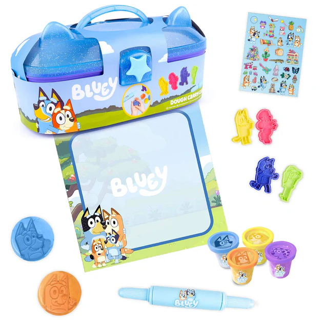 Toys N Tuck:Bluey Dough Carry Case Set,Bluey