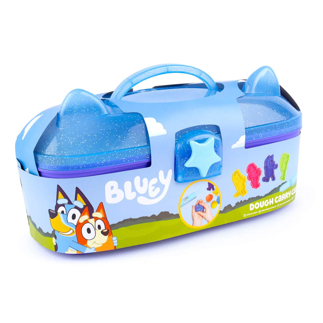 Toys N Tuck:Bluey Dough Carry Case Set,Bluey