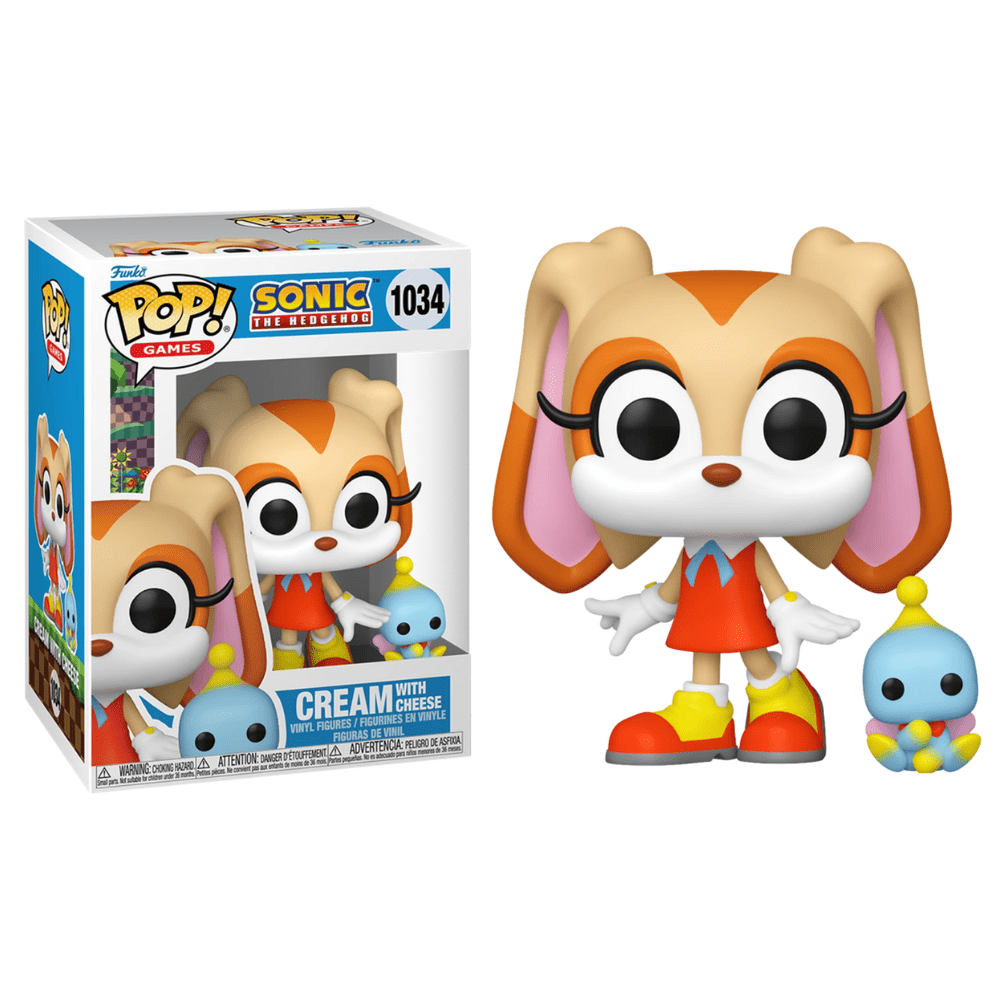 Toys N Tuck:Pop! Vinyl - Sonic The Hedgehog - Cream with Cheese 1034,Funko