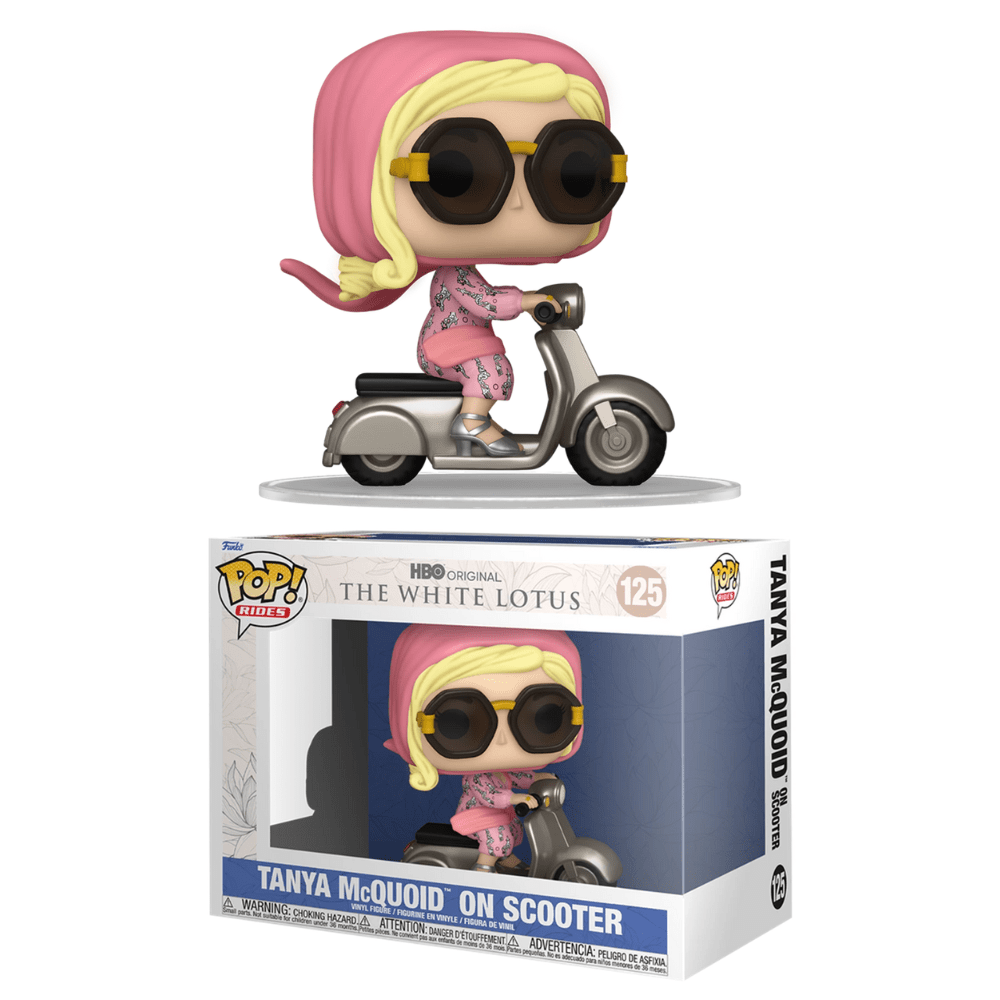 Toys N Tuck:Pop! Vinyl - The White Lotus - Tanya McQuoid on Scooter 125,Funko