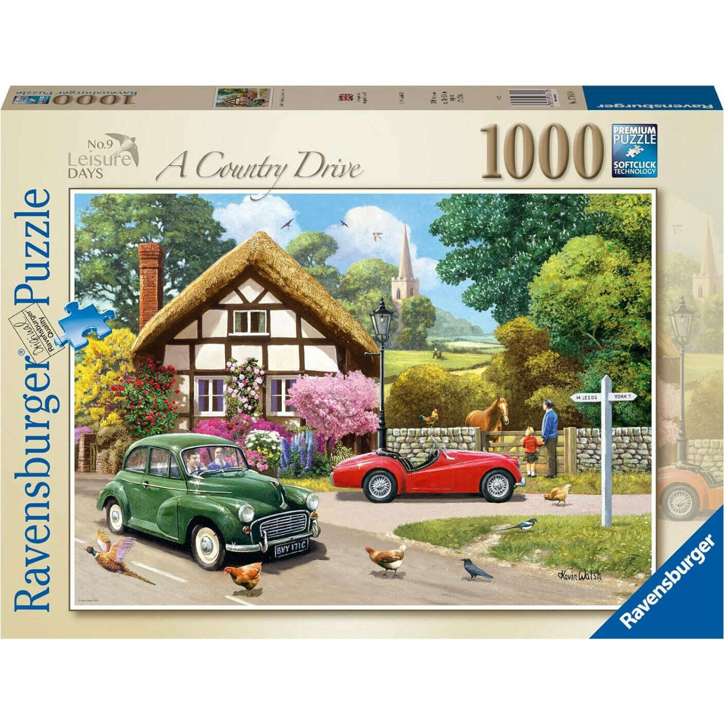 Toys N Tuck:Ravensburger 1000pc Puzzle A Country Drive,Ravensburger