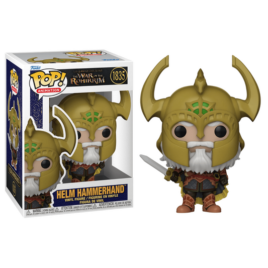 Toys N Tuck:Pop! Vinyl - LOTR War Of The Rohirrim - Helm Hammerhand 1835,Funko