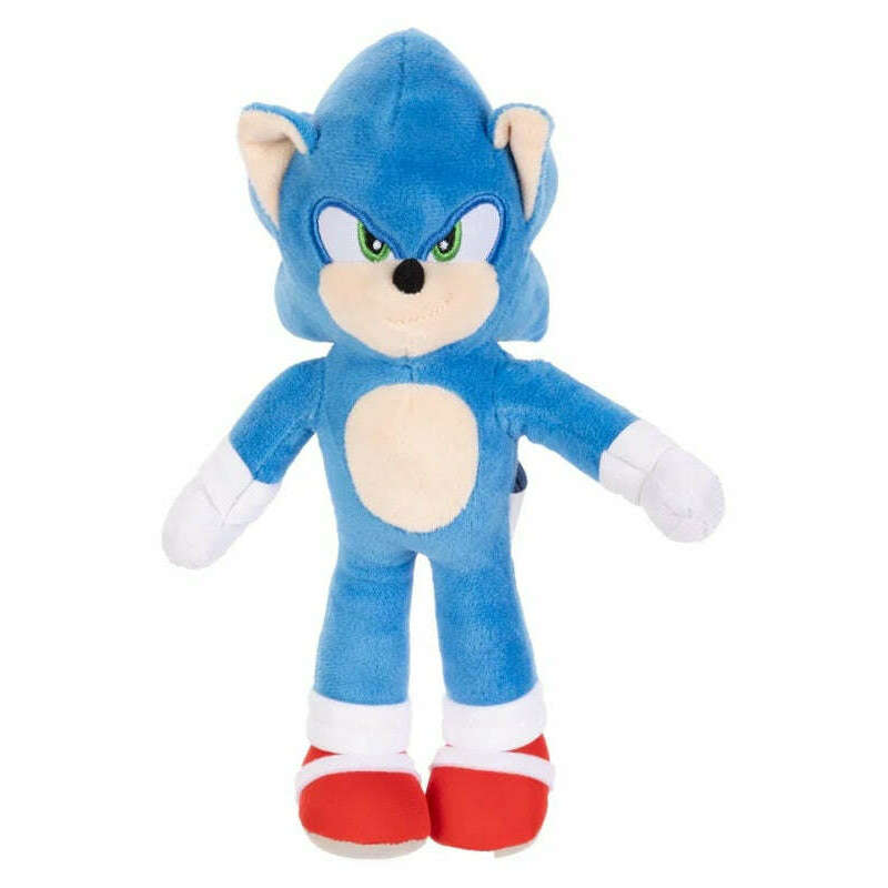 Toys N Tuck:Sonic The Hedgehog 3 Movie 9 Inch Plush - Sonic,Sonic The Hedgehog