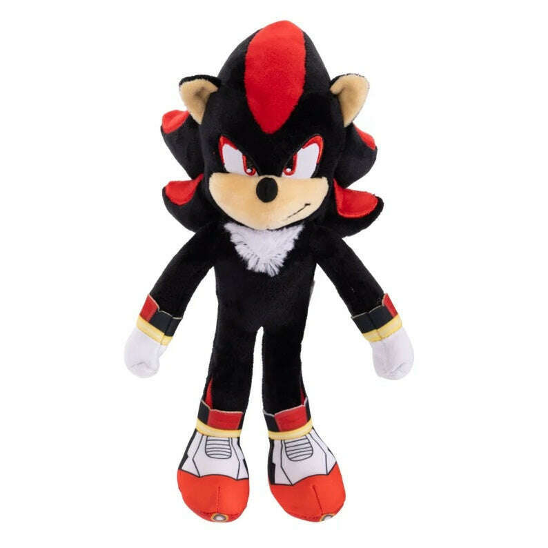 Toys N Tuck:Sonic The Hedgehog 3 Movie 9 Inch Plush - Shadow,Sonic The Hedgehog