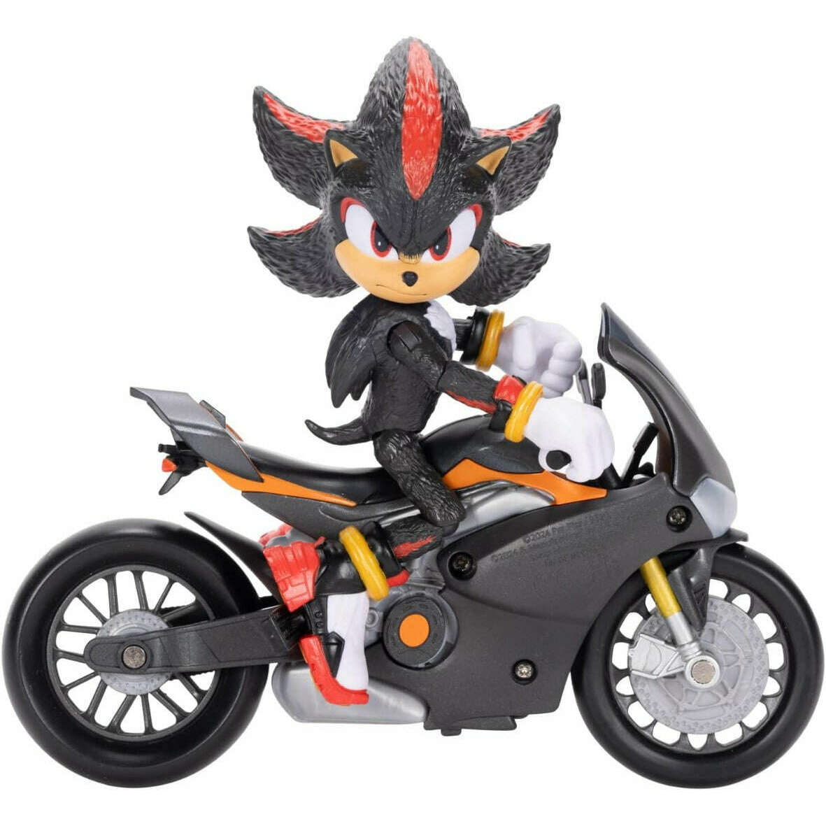 Toys N Tuck:Sonic The Hedgehog 3 Movie - Shadow With Motorcycle Playset,Sonic The Hedgehog