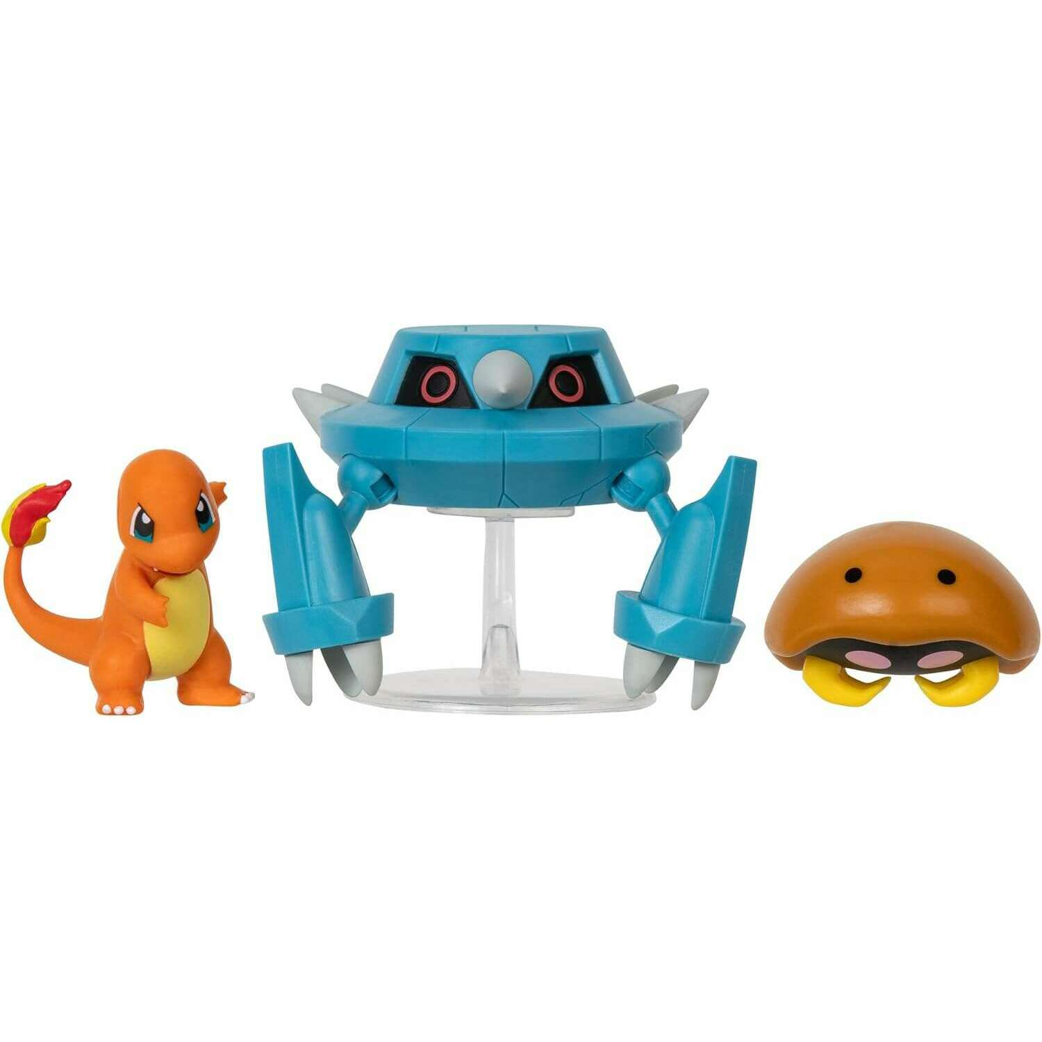 Toys N Tuck:Pokemon Battle Figure Set - Charmander Metang Kabuto,Pokemon