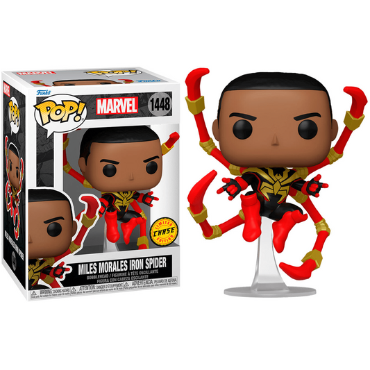 Toys N Tuck:Pop! Vinyl - Marvel  - Miles Morales Iron Spider 1448 Chase,Marvel