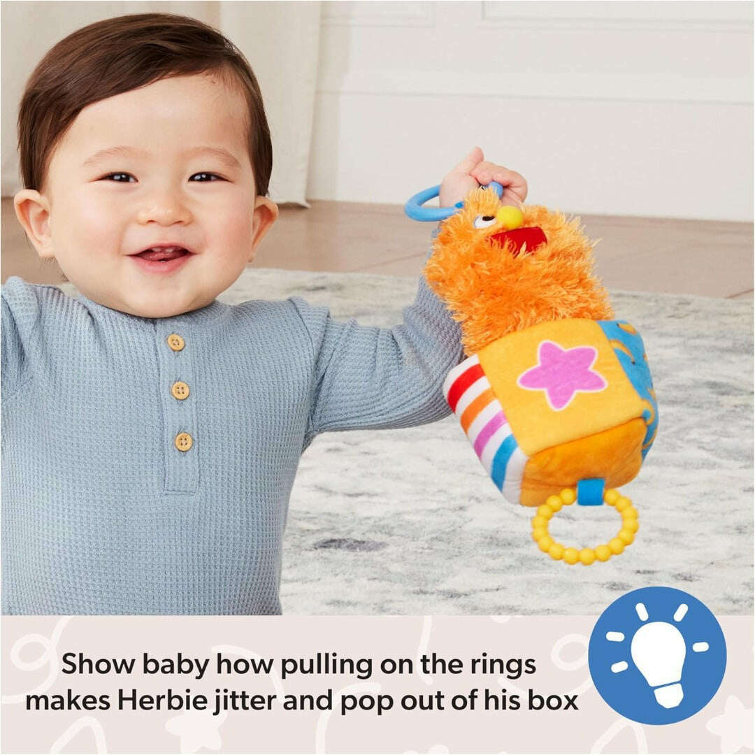 Toys N Tuck:Ms. Rachel Herbie Sensory Take-Along Toy,Ms. Rachel