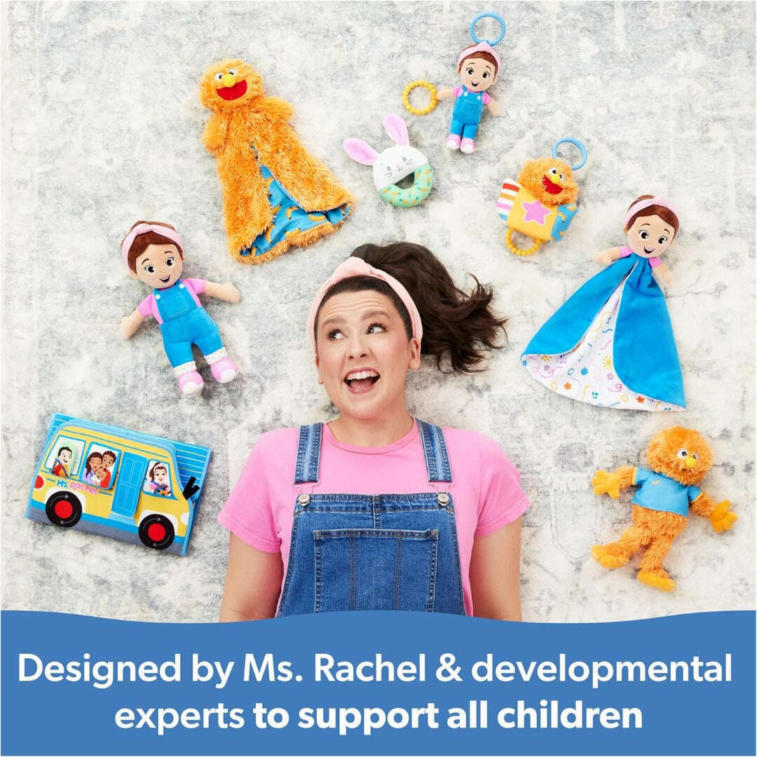 Toys N Tuck:Ms. Rachel Herbie Sensory Take-Along Toy,Ms. Rachel