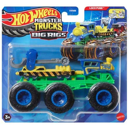 Toys N Tuck:Hot Wheels Monster Trucks Big Rigs - Loco Punk,Hot Wheels