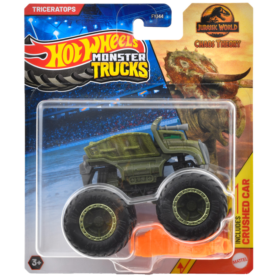 Toys N Tuck:Hot Wheels Monster Trucks - Triceratops,Hot Wheels