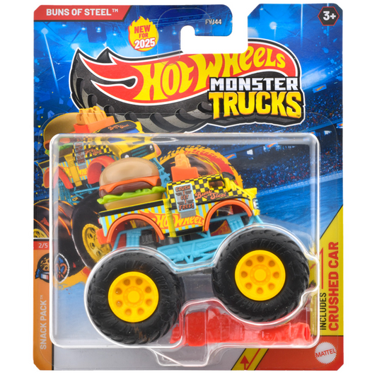 Toys N Tuck:Hot Wheels Monster Trucks - Buns Of Steel,Hot Wheels