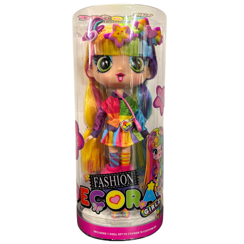 Toys N Tuck:Decora Girlz Sticker ‘n’ Style 11"Fashion Doll - Decora,Decora Girlz