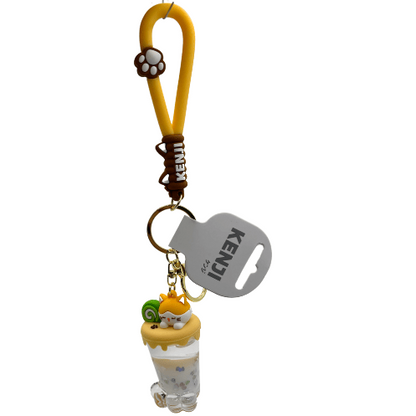 Toys N Tuck:Kenji Mima Cat Paw Sundae Keyring,Kenji