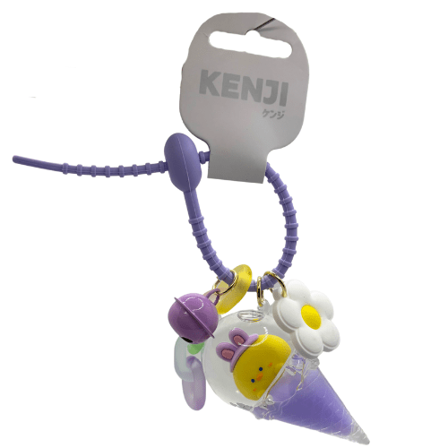 Toys N Tuck:Kenji Mima Ice Cream Cone Keyring,Kenji