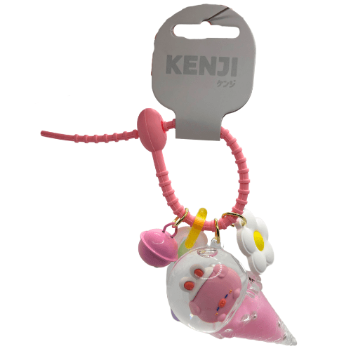 Toys N Tuck:Kenji Mima Ice Cream Cone Keyring,Kenji