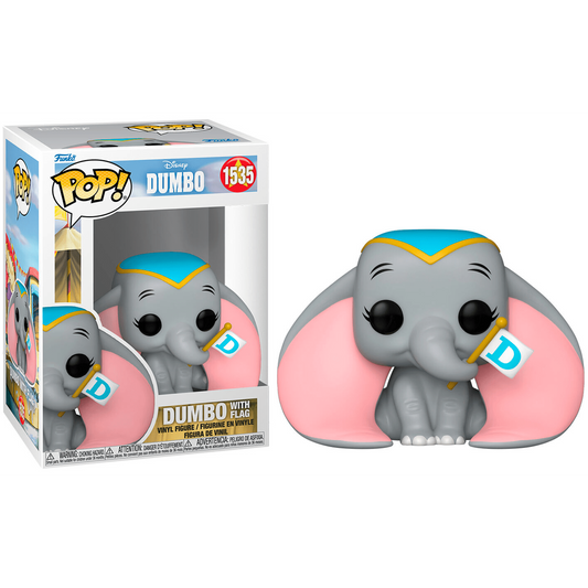 Toys N Tuck:Pop! Vinyl - Disney Dumbo - Dumbo With Flag 1535,Disney