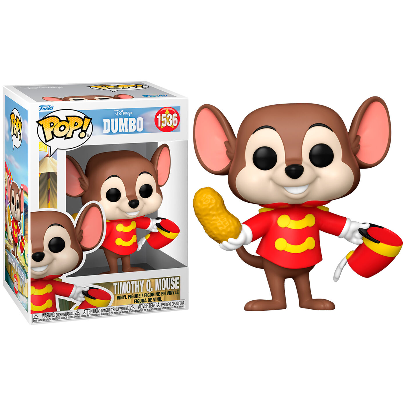 Toys N Tuck:Pop! Vinyl - Disney Dumbo - Timothy Q. Mouse 1536,Disney