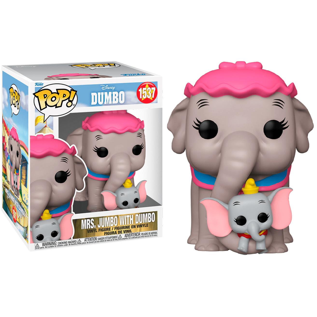 Toys N Tuck:Pop! Vinyl - Disney Dumbo - Mrs. Jumbo With Dumbo 1537,Disney