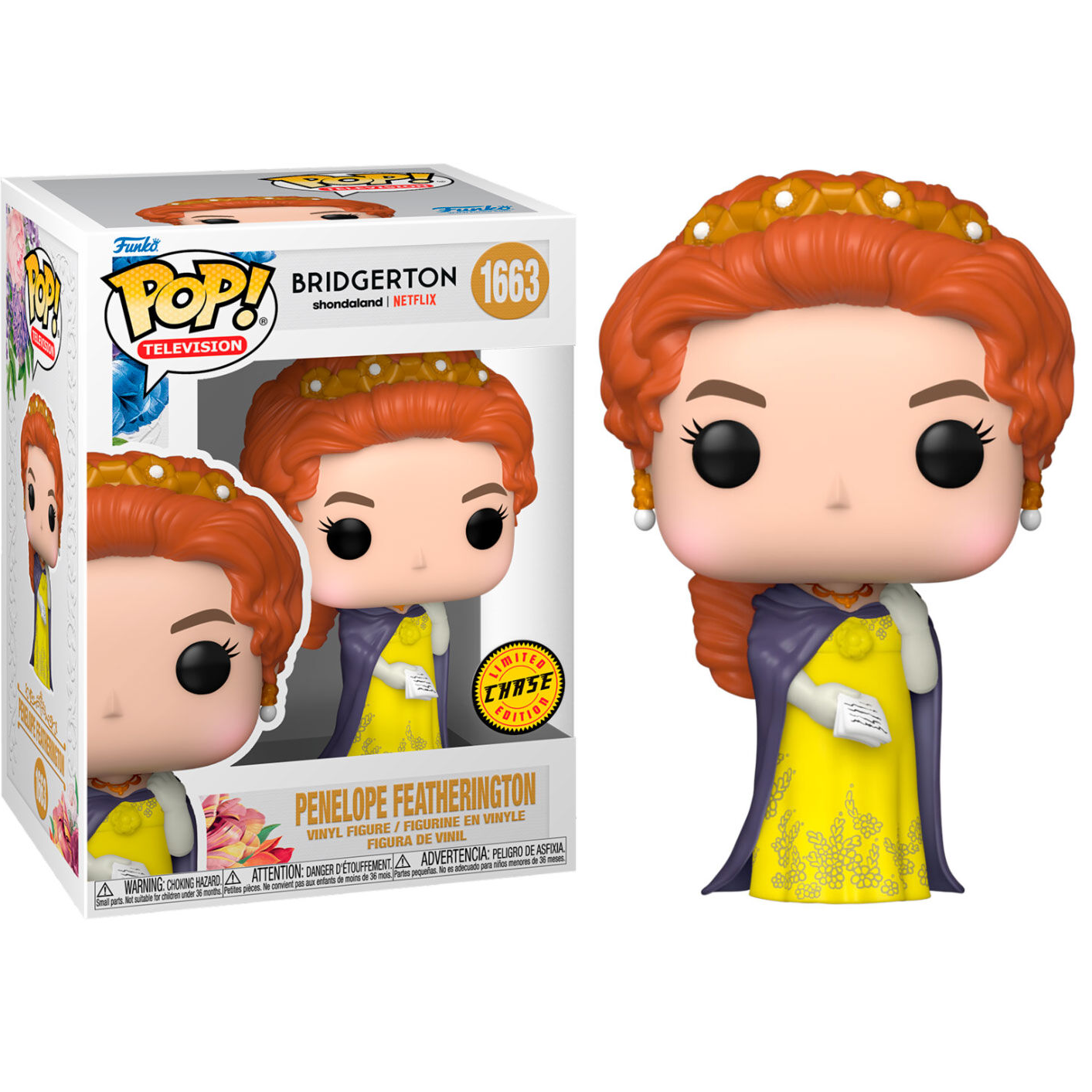 Toys N Tuck:Pop! Vinyl - Bridgerton - Penelope Featherington 1663 Chase,Bridgerton