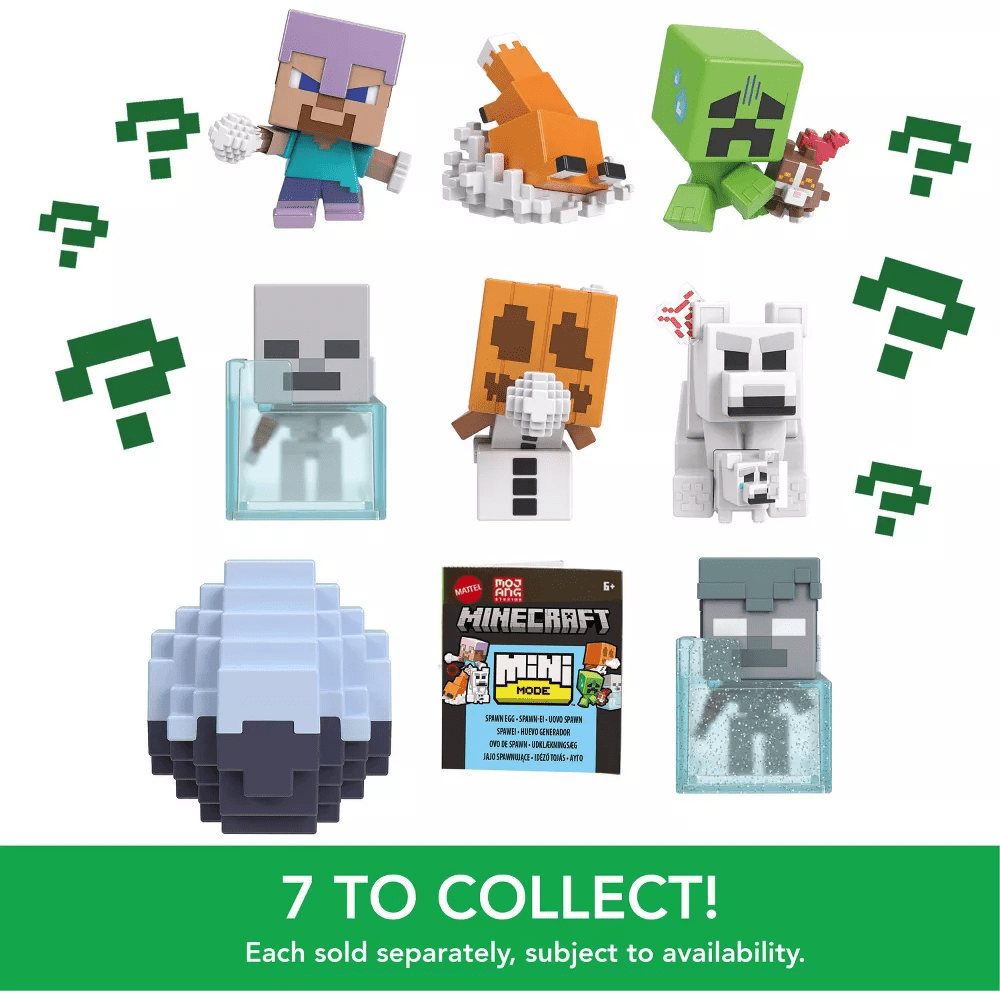 Toys N Tuck:Minecraft Mini Mode Snowball Spawn Egg,Minecraft