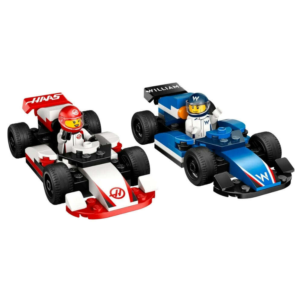 Toys N Tuck:Lego 60464 City F1 Williams Racing & Haas F1 Race Cars,Lego City