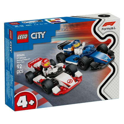 Toys N Tuck:Lego 60464 City F1 Williams Racing & Haas F1 Race Cars,Lego City