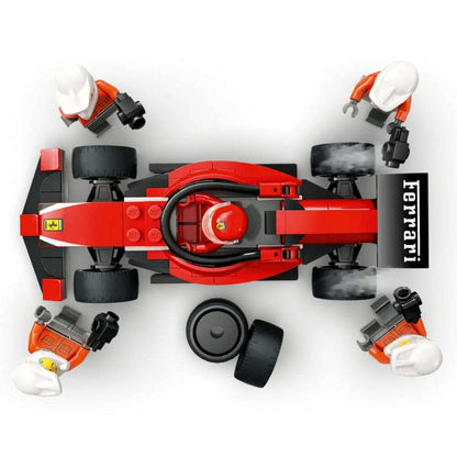 Toys N Tuck:Lego 60443 City F1 Pit Stop & Pit Crew with Ferrari Car,Lego City