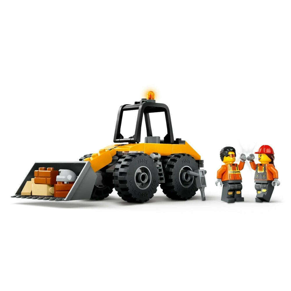 Toys N Tuck:Lego 60450 City Yellow Construction Wheel Loader,Lego City