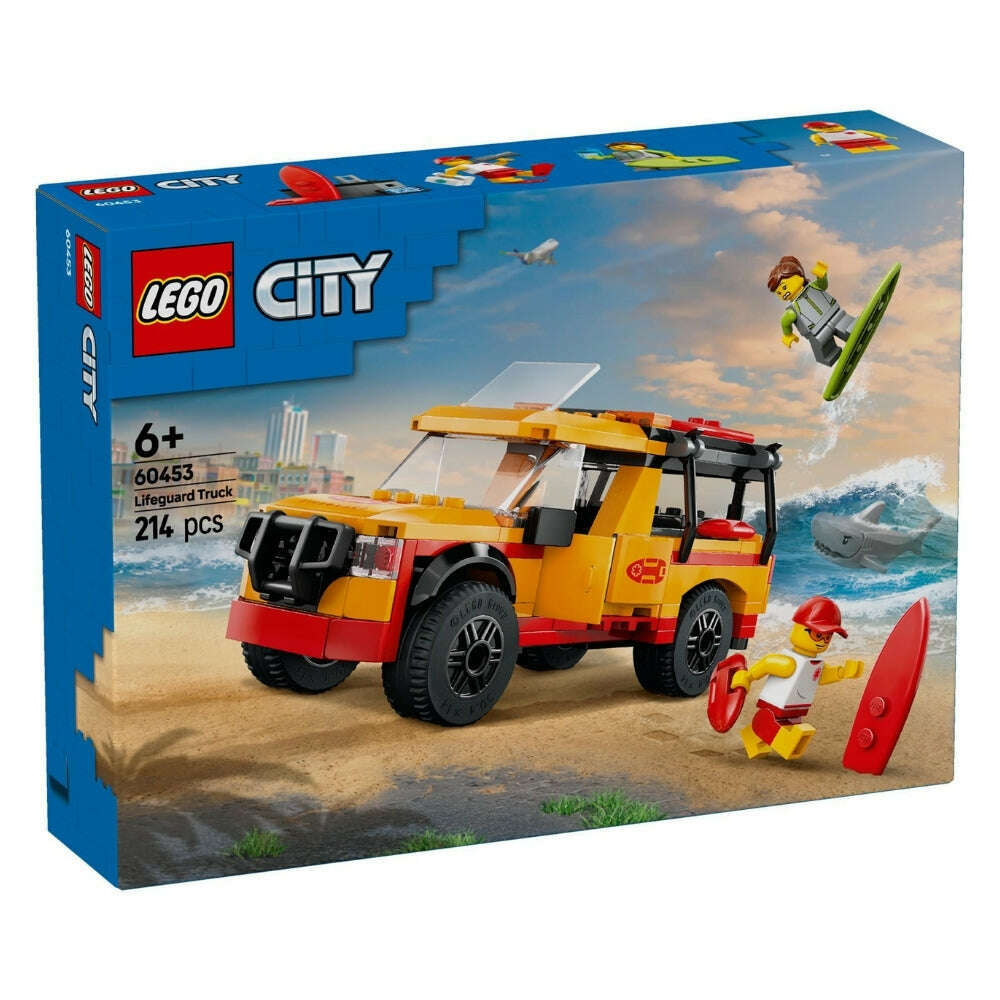 Toys N Tuck:Lego 60453 City Lifeguard Beach Rescue Truck,Lego City