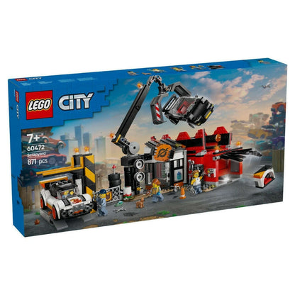 Toys N Tuck:Lego 60472 City Scrapyard with Cars,Lego City