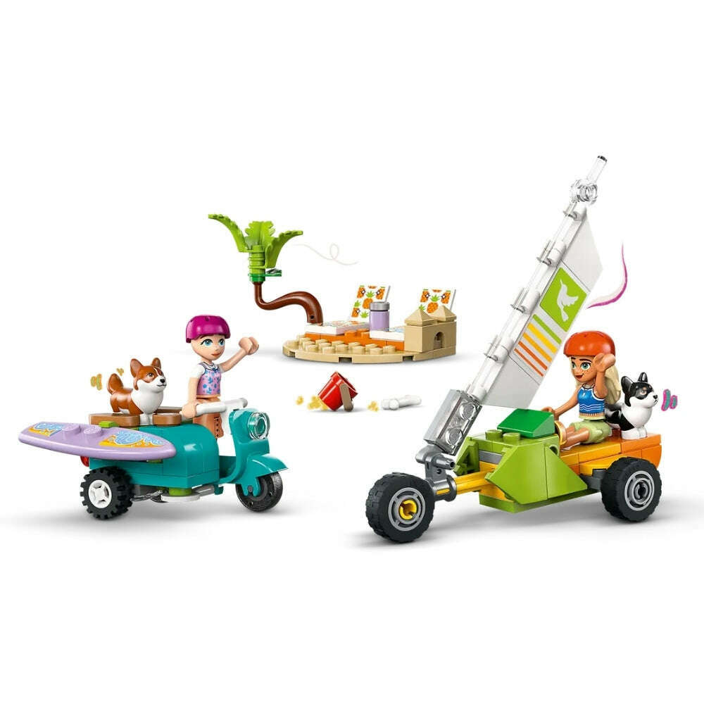 Toys N Tuck:Lego 42641 Friends Surfing Dogs and Scooter Adventure,Lego Friends