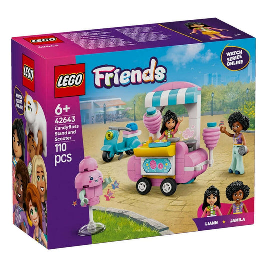 Toys N Tuck:Lego 42643 Friends Cotton Candy Stand and Scooter,Lego Friends