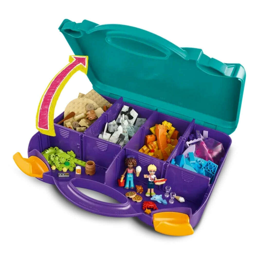 Toys N Tuck:Lego 42672 Friends Creative Beach and Travel Suitcase,Lego Friends