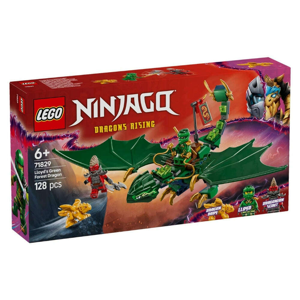 Toys N Tuck:Lego 71829 Ninjago Lloyd's Green Forest Dragon,Lego Ninjago