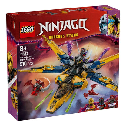 Toys N Tuck:Lego 71833 Ninjago Ras and Arin's Super Storm Jet,Lego Ninjago